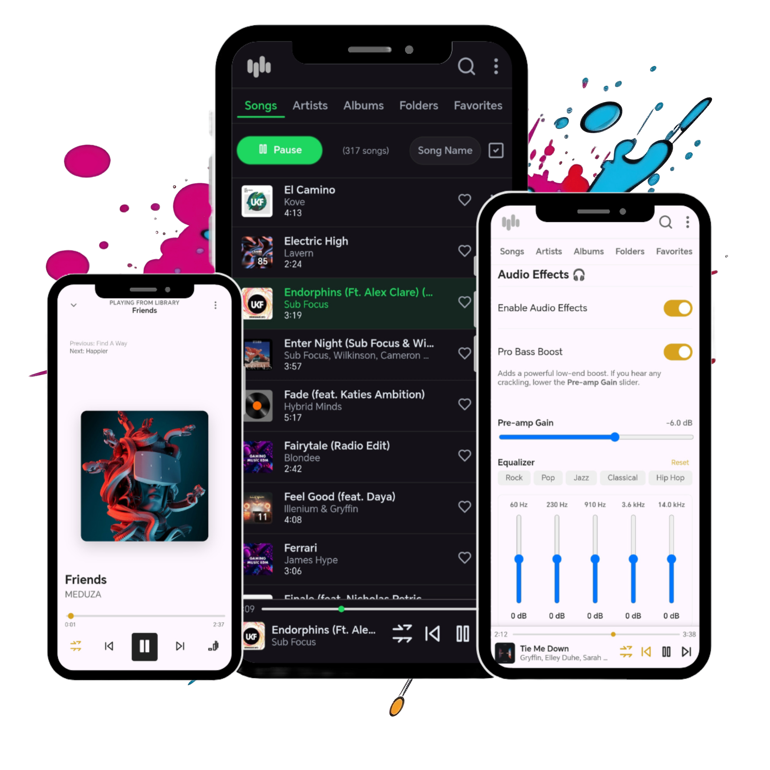 Vibe Music Player Screenshot